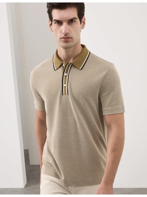Marks & Spencer Modal Karışımlı Polo Yaka T-Shirt