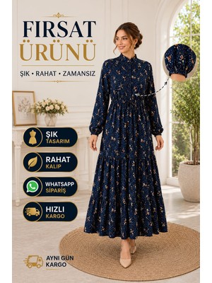 Yetki Tekstil Yazlık Elbise