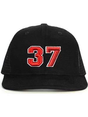 PataCute 37 Numara Kabartmalı Snapback Şapka