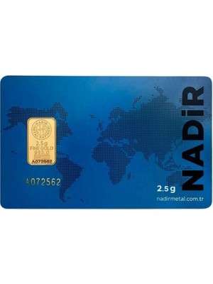 Topaloğlu 2.5 Gram 24 Ayar 995 Külçe Altın – Sertifikalı