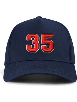 PataCute 35 Numara Kabartmalı Kalıplı Baseball Şapka