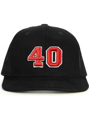 PataCute 40 Numara Kabartmalı Snapback Şapka