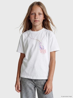 LC Waikiki Lcw Kids Beyaz Tişört