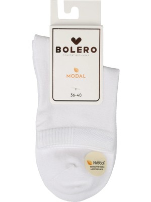 Bolero Kadın Premium Dikişsiz 12'li Modal Çorap Karışık Renk