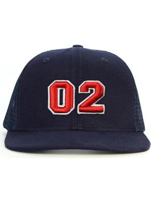 PataCute 02 Numara Kabartmalı Snapback Şapka