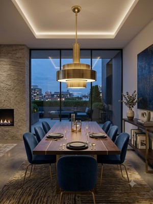 Light House Zenith Pendant - Modern Luxury Tasarım Metal Sarkıt Avize