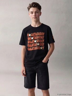 LC Waikiki Lcw Kids Siyah Tişört