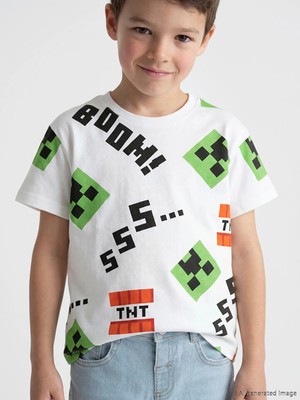 LC Waikiki Lcw Kids Beyaz Tişört