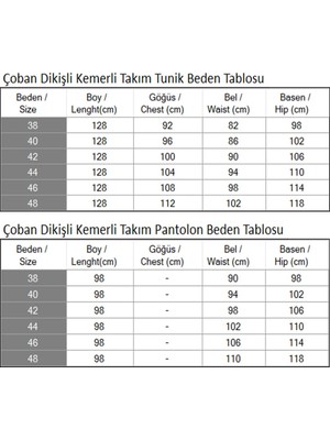 Missvalle Çoban Dikişli Kemerli Takım Indigo 19365