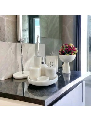 Miarik Design Mermer Banyo Seti