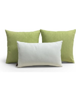 Elanora Home Indoor Outdoor Kırlent,güneşe Dayanıklı Balkon Bahçe Marin Kırlent Kılıfı 3’lü Set