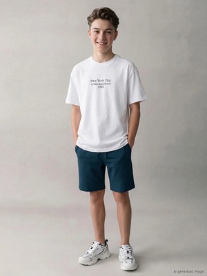 LC Waikiki Lcw Kids Petrol Şort