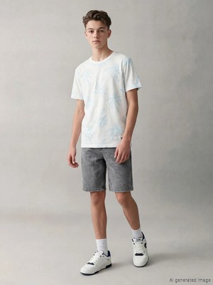 LC Waikiki Lcw Kids Gri Şort