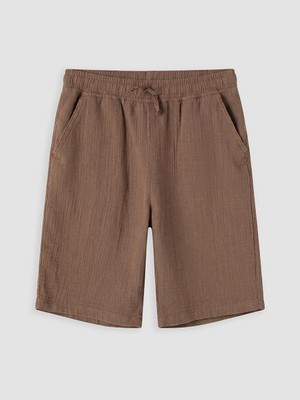 LC Waikiki Lcw Kids Kahverengi Şort