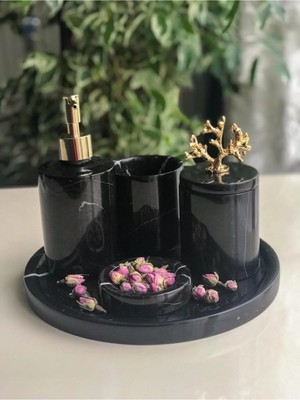 Miarik Design Mermer Banyo Seti
