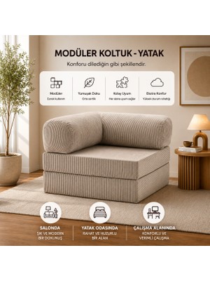 Rozalina Concept Aktivite Koltuğu -Legom -Uzanma Koltuğ- Süngerkoltuk-Berjer -100X100- Fitillikadife-Yıkanabilr Silinebilir Kumaş
