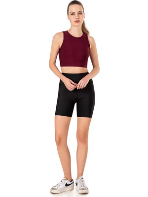 Obje Kadın Kestane Spor Bralet