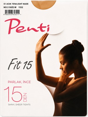 Cns Woman Studio Penti Açık Ten Parlak Ince Külotlu Çorap No:2