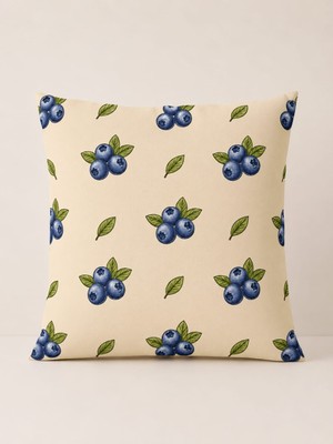 Pikko Home Akdeniz Esintisi Dijital Baskı Polyester Kırlent Kılıfı(Kr)