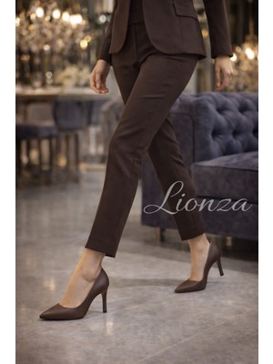 Lionza Ince Yüksek Topuklu Klasik Stiletto