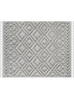 Vivense Elit Bukleli Yumuşak Peluş Post Shaggy Halı 0C830A 140X200