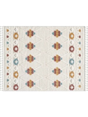 Vivense Elit Bukleli Peluş Salon Halısı, 0913A, Multi, 180X250
