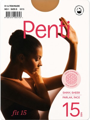 Cns Woman Studio Açık Ten Parlak Ince Külotlu Çorap No:1