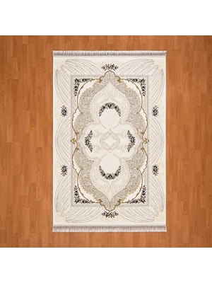 Mevlana Bazaar Floral Madalyon Motifli 133 x 190 Yün Yolluk
