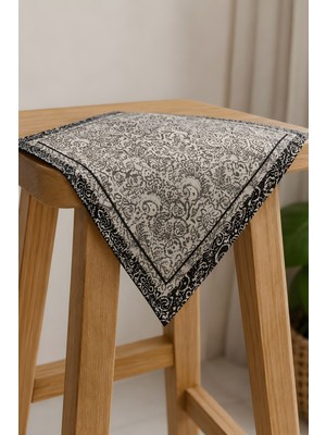 İmaj Butik Siyah Etnik Desenli Bandana