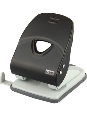 Kraf Siyah Delgeç 160G 40 Sayfa Kapasitesi Ergonomik Tasarım ile Güçlü Metal Gövde