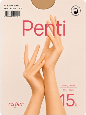 Cns Woman Studio Açık Ten Mat Ince Külotlu Çorap No:4