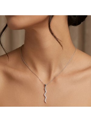 Lumiera Silver 925 Ayar Gümüş Tasarım Kolye