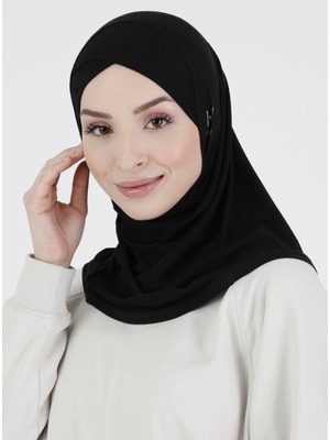 Ecardin Bone Ecardin Siyah Spor Bone %97 Viskon %3 Elastan Rahat Kullanım İçin Özel Tasarım