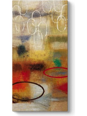 Terletmez Shop Soyut Mat Tasarım Tablo 40 x 80