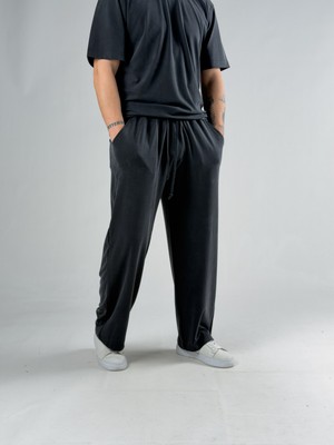 Cocopelli Rahat Kesim Siyah Erkek Baggy Pantolon COC3195
