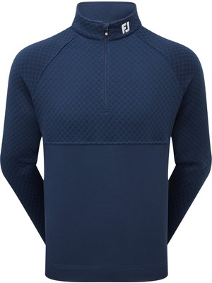 Footjoy Jacquard Termal Erkek Sweatshirt Lacivert 31969