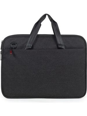 Necati Çanta Macbook Organizer Laptop Evrak Çantası 15.6 & 16 Inç Siyah