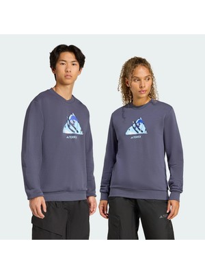 Adidas Terrex Snow Graphic Crew Sweatshirt