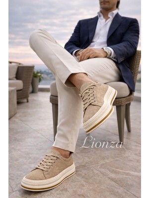 Marcomen Hakiki Örme Ithal Taban Sneaker Ayakkabı