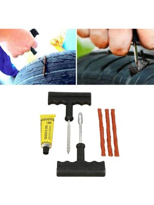 Roichil® 6 Parça Araba Motosiklet Otomobil Bisiklet Lastik Tamir Kiti Araç Bakım Seti