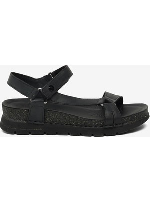 Greyder Kadın Siyah Hakiki Deri Sandalet 6Y2CS59396