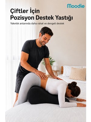 Çiftler Için Ergonomik Pozisyon Destek Yastığı, Yakınlık ve Özel Anlar Için 60X40X30 cm
