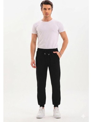 Royam Vogsign 383 Unisex Modal Kumaş Lastikli Paça Cepli Eşofman Altı