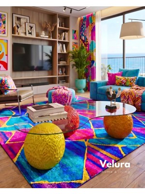 Velura Home & Living Küre Orta Sehpa - Dragon - Hot - Şeffaf Fasulye