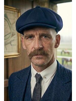 Takı Dükkanı Erkek Kasket Baretta Kışlık Şapka Beckham Model Peaky Blinders Şapka Lacivert cp231