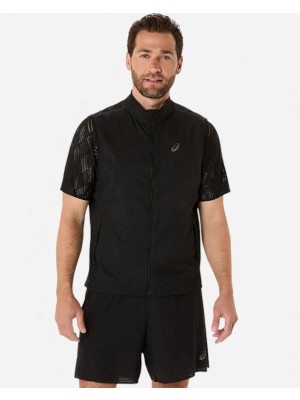 Asics Metarun Packable Gilet Erkek Siyah Yelek 2011C980-001