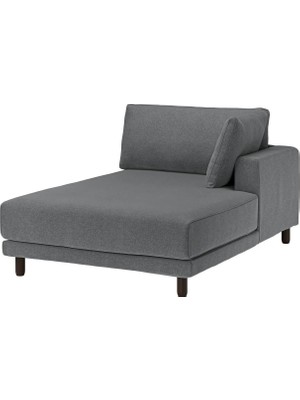 Ikea Uppåkra Uzanma Koltugu, G 127.0 x D 180.0 x Y 95.0 cm - Konforlu & Şık Koyu Gri