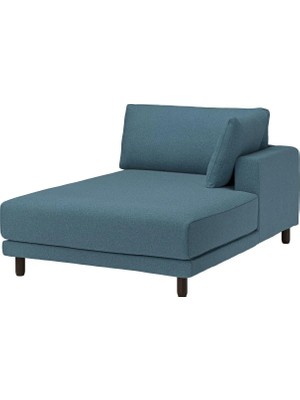 Ikea Uppåkra Uzanma Koltugu, Koyu Gri-Mavi, G:127CM D:180CM Y:95CM. Uzun Ömürlü Konfor ve Stil.
