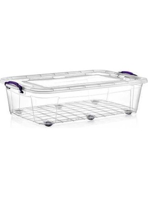 Asil Acar Home Tekerlekli Saklama Kabı Multibox 30 Lt Royaleks-E510