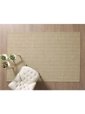 Vivense Naturel Sisal Toz Vermez Jüt Halı, 997A-BEJ, 80X250